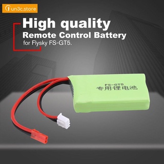 7.4V 1500mAh batería de litio recargable de Control remoto para Flysky FS-GT5 (2)