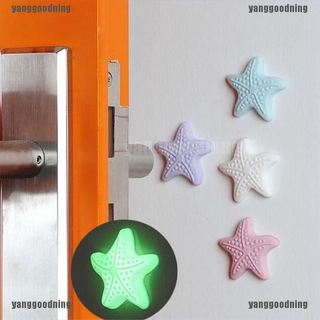 yanggoodning 3 pzas/lote protector de puerta de silicona autoadhesivo/adhesivo de pared para manija de puerta