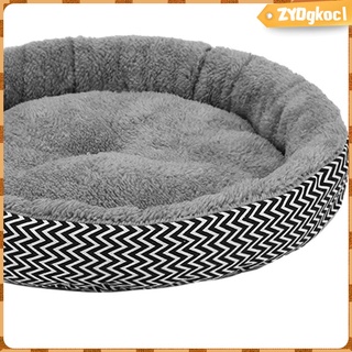 Pet Dog Bed Round Cozy Plush Bed Washable Nest Sleeping Bed for Small Dogs Cats Puppy Pet Supplies