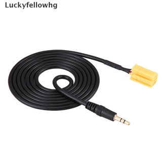 [luckyfellowhg] conector de 3,5 mm a mini conector iso de 6 pines cable auxiliar para fiat grande punto alfa romeo [caliente]