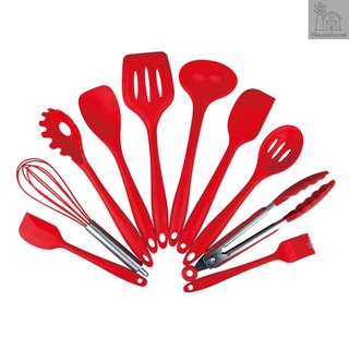 Juego de utensilios de cocina de silicona, mango de acero inoxidable, utensilios de cocina, utensilios de cocina, utensilios de cocina, utensilios de cocina, utensilios de cocina