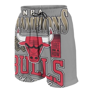 Chicago Bulls Mitchell & Ness 1996 1998 ReAv120 impresión 3D Casual pantalones cortos de chándal