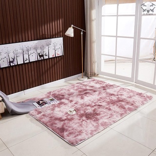 alfombra ultra suave de color gradiente para piso/dormitorio/sala de estar