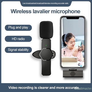 beastmaster Inalámbrico Lavalier Micrófono Portátil Audio Grabación De Vídeo Mini Para iPhone Android Transmisión En Vivo Teléfono Juegos Microfonoe