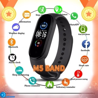 Reloj inteligente M5 BAND Bluetooth 4.2/FITPRO/pulsera deportiva/Bluetooth/con podómetro/con monitor de frecuencia cardiaca CATRNENE