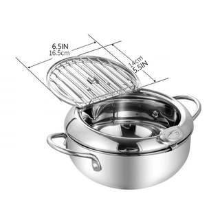[Coci] Fryer con Filtro y control De Temperatura De acero inoxidable (6)