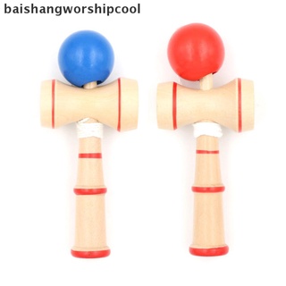 bswc kid kendama ball japonés tradicional juego de madera equilibrio habilidad juguete educativo nuevo
