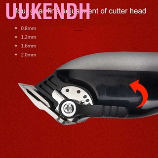 Uukendh SHINON LED ajustable cortador de pelo Trimmer máquina de corte de pelo eléctrico cortador de peluquería