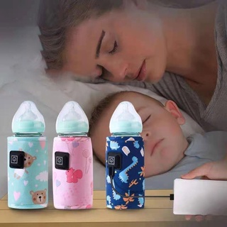Algunos portátil biberón calentador de leche bebé bebé biberón calentador termostato (2)