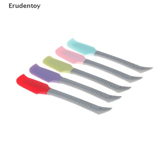 erudentoy 1 pza mini espátula de silicón para pastel/crema/mantequilla/mezcladora/cepillo raspador *venta caliente