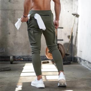 Pantalones casuales De entrenamiento De Fitness para hombre/pantalones deportivos De algodón casuales para hombre/zapatos De Moda para hombre (2)
