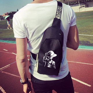 Nfe bolsa de mensajero versión Coreana de tendencia bolso de pecho Oxford estudiante tela para hombre (2)