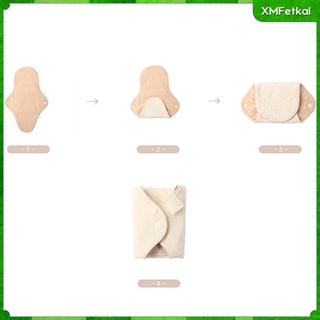 6.9\\\\" almohadillas sanitarias reutilizables lavables paño menstrual panty forros absorbentes (2)