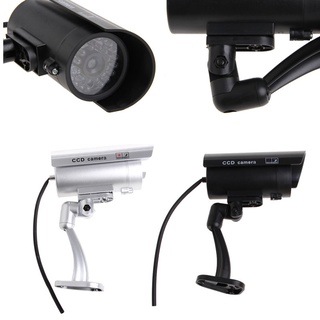 int Al Aire Libre Interior Falsa Vigilancia De Seguridad Maniquí Cámara Noche CCTV Con Luz LED (6)