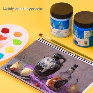 Cleoes paletas de plástico con agujero para pulgar, bandeja de pigmentos, paletas de pintura, dibujo, 1/3 piezas, pigmento ovalado, pintura, suministros de manualidades (6)