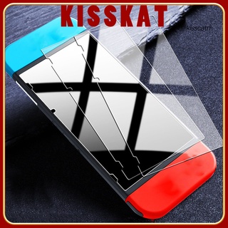 kiss-yx - protector de pantalla de cristal templado 9h para nintendo switch