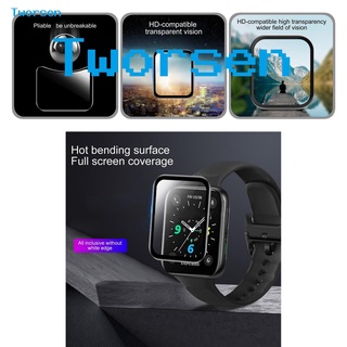 Tworsen - Protector de pantalla ligero para reloj inteligente, diseño de película suave