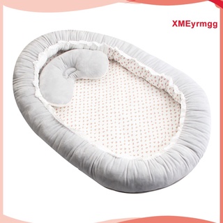 Cotton Baby Bed Crib Nursery Cradle Newborns Infant Toddler Travel Sleeping