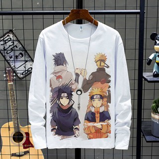 Ropa Naruto budak ropa Naruto escuela media estudiantes camiseta niños manga larga camiseta primavera suelta par de invierno fresco saiz grande