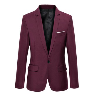 begin hombres slim fit formal un botón traje blazer abrigo chaqueta outwear tops (9)