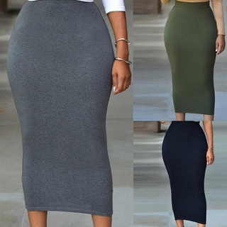 minifalda de cintura alta para mujer/lápiz de cintura alta para mujer