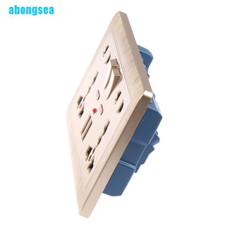 Abongsea - toma de corriente Universal para pared (5 agujeros, A) (2)