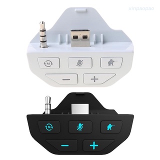 Xinp controlador de mango potenciador de sonido estéreo auricular adaptador convertidor de auriculares para Gamepad inalámbrico -Xbox One