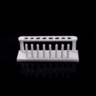 [nanjingxinhb] 8 agujeros de plástico tubo de prueba estante tubos de prueba soporte de almacenamiento de laboratorio suministros [caliente]