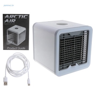 Jas Mini Ventilador De aire acondicionado eléctrico humidificador/luz nocturna Para el hogar/oficina