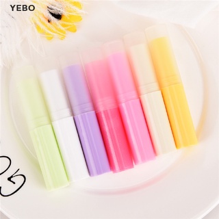 [YEBO] 10Pcs Empty Lipstick Tube Plastic Lip Balm Container Lipstick Gloss Sub-Bottling