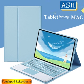 Ash desmontable Touchpad teclado caso para Xiaomi Pad 5 Pro MiPad 5 11 pulgadas Bluetooth teclado inalámbrico cuerpo completo protector de cuero Flip Cover