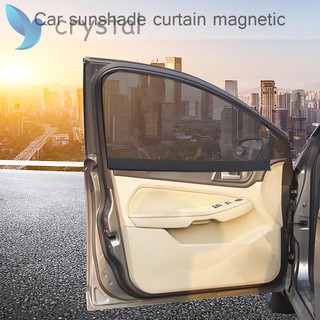 Cortina magnética de cristal para coche, protección UV, ventana de coche, malla lateral