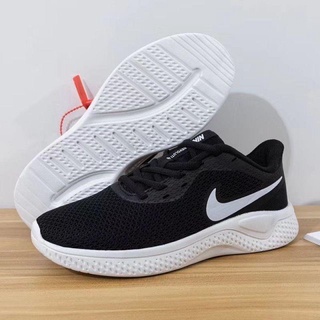 Nike zapatos enredos nuevas palomitas de maíz muy ligero de punto fondos de los hombres y las mujeres zapatillas de deporte blanco Sukan pareja resistente al desgaste
