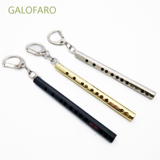 GALOFARO Durable Mo Dao Zu Shi Ghost Flute Chinese Keyring Chen Qing Ling Cosplay Prop Grandmaster of Demonic Cosplay Accessory Wei Wuxian Special Flute Model Cultivation Chen Qing Ling Keychains/Multicolor