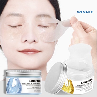 [Winnie] 50Pcs LANBENA Hyaluronic Acid Eye Mask Dark Circles Remove Anti Aging Skin Care