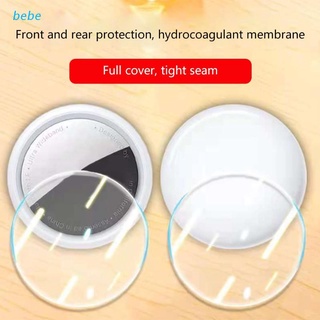 bebe 2pcs protector para airtags tracker película protectora edge soft protector película
