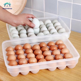 24/34 rejillas PP huevos de almacenamiento de huevos de almacenamiento de alimentos contenedor titular con cubierta FASHIONH MYNICE