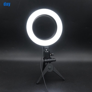 [SCD] 6 "LED anillo de luz de la lámpara Selfie cámara en vivo regulable teléfono estudio foto vídeo [my]