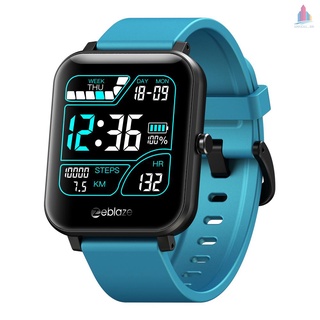 Xl Zeblaze GTS Smart Watch para llamadas telefónicas BT5.0+BT3.0 larga duración de la batería Smartwatch con cara personalizable HD pantalla táctil portátil Fitness Tracker con frecuencia cardíaca y Monitor de presión arterial seguimiento del sueño IP67 impermeable reloj deportivo con 8 entrenamientos 60+ Wa