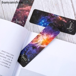 banyanshaw retro marcador de color espacio marcador de papel creativo papelería pestaña para libros co