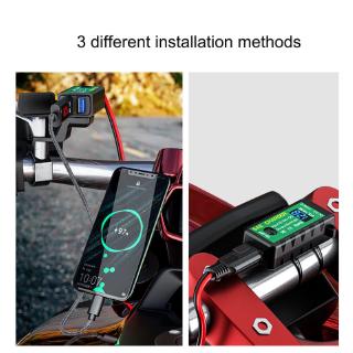 wer impermeable 5V 2.1A motocicleta cargador USB SAE a USB adaptador con interruptor de encendido/apagado