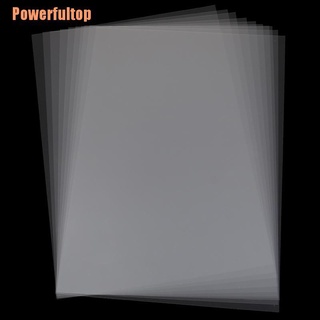 powerfultop@!10 pzs plantillas de papel fotográfico para impresión láser de inyección de tinta a4