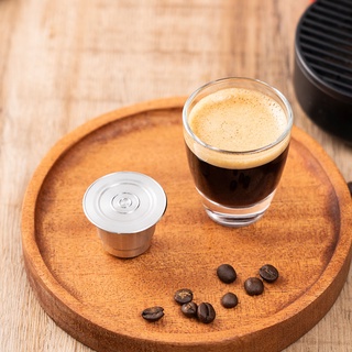 [aleación]filtro de cápsulas de café reutilizable compatible con cafetera nespresso (1)