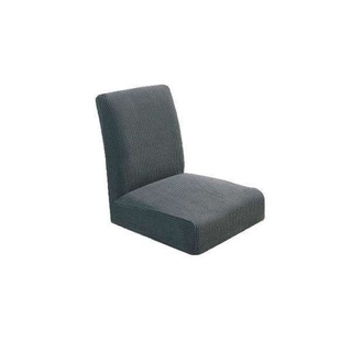 5 x funda de asiento de silla jacquard altura contador taburete silla cubierta fiesta gris profundo