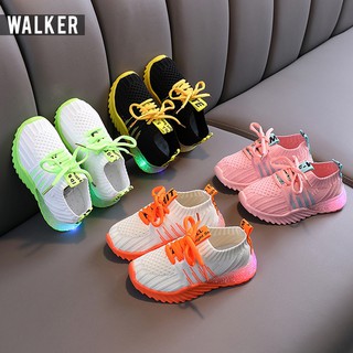 Lkm170 zapatos deportivos Unisex niños zapatilla Casual bebé LED luces escolares (1 kg 4PC) LITTLE KUMA