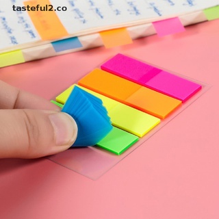 tast 100 hojas de papel fluorescente autoadhesivo bloc de notas adhesivas co