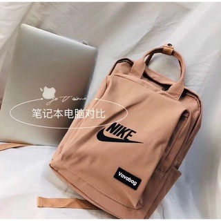 Nike nueva moda deporte y Casual bolsa Mini estudiante mochila escolar 14 pulgadas portátil bolso bolso bolso Anti robo viaje Beg Sekolah Wanita 26*35*10cm