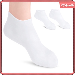 calcetines de silicona para pies agrietados cuidado de pies para hombres y mujeres anti-cracking
