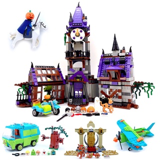 Nuevo Scooby-Doo Compatible Con Lego 75904 Mystery Mansion Bloques De Construcción Shaggy Velma Vampiro 3D Kid Juguete Regalos