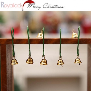 20pcs cm DIY navidad/artesanía adornos campana dorada DIY decoración accesorios